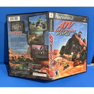 ATV Offroad Fury Sony PlayStation 2 PS2 Game Complete CIB Racing SCUS-97104